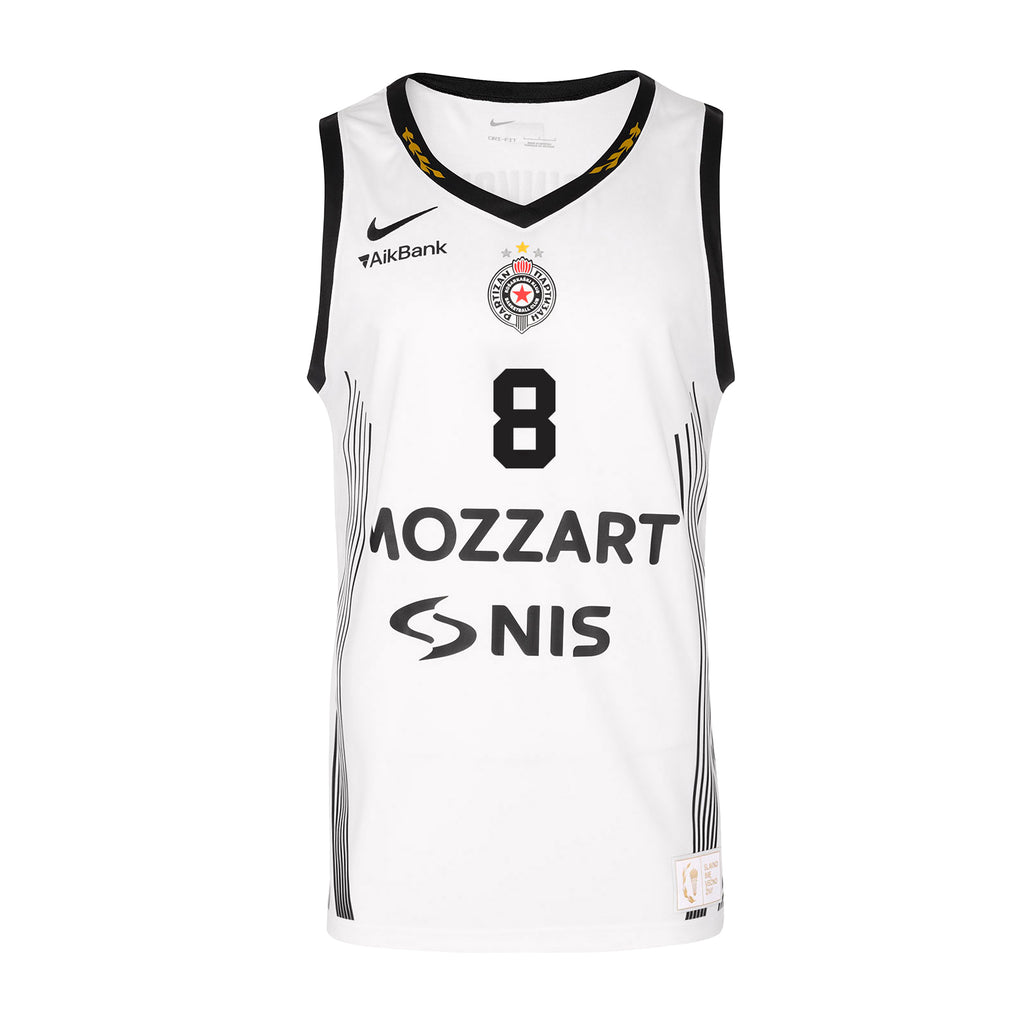 Dres "KK Partizan 2025/26" BOŠNJAKOVIĆ, beli