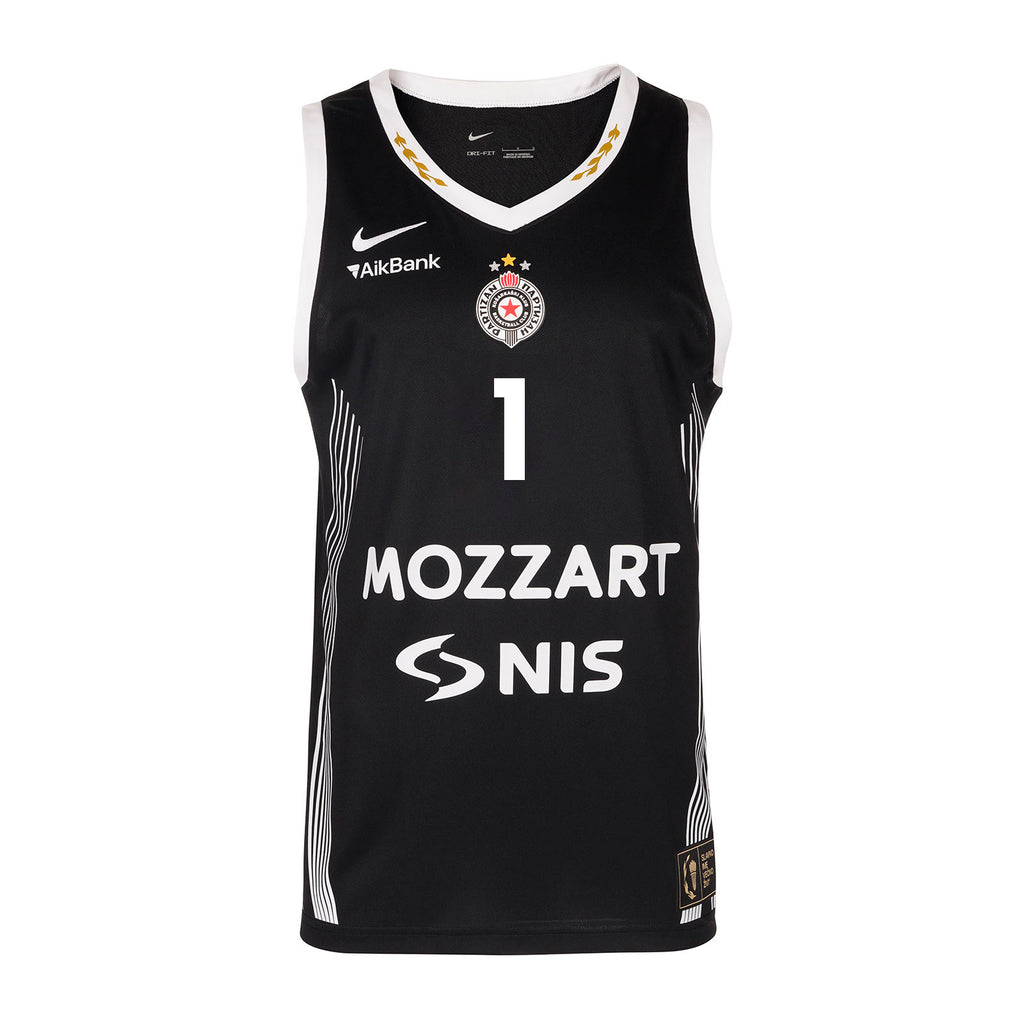 Dres "KK Partizan 2025/26" C. JONES, crni