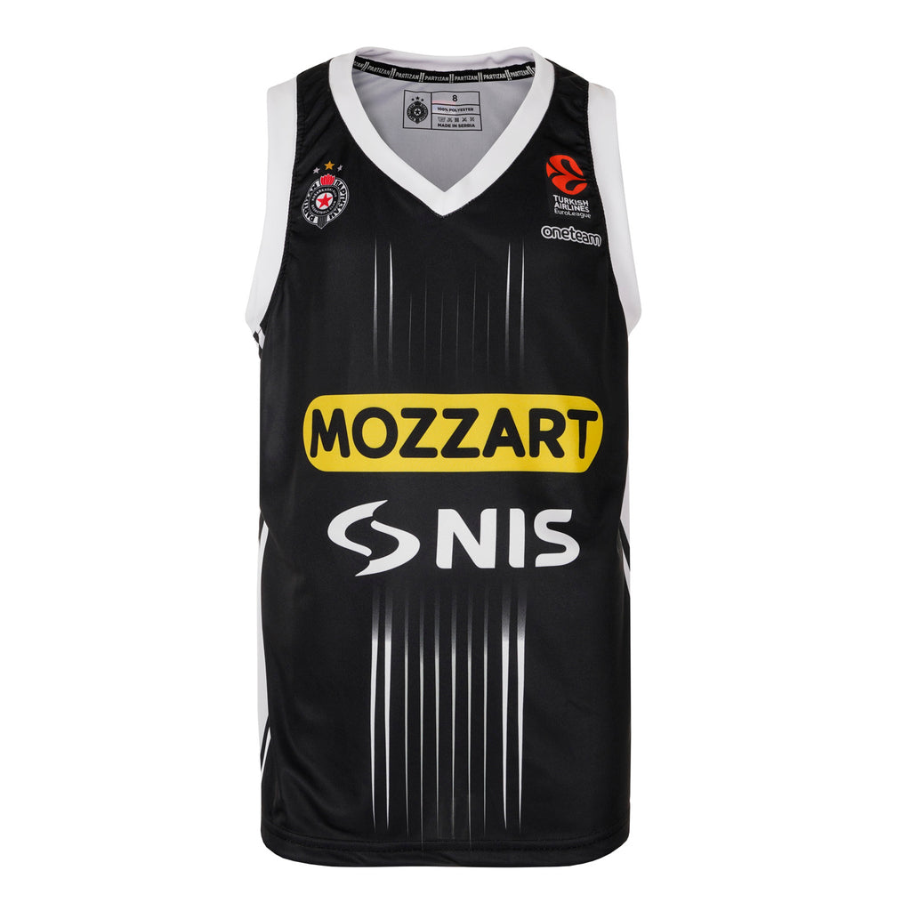 Children's jersey "KK Partizan 2023/24", black