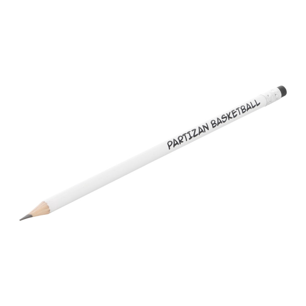 Grafitna olovka "Partizan Basketball" bela