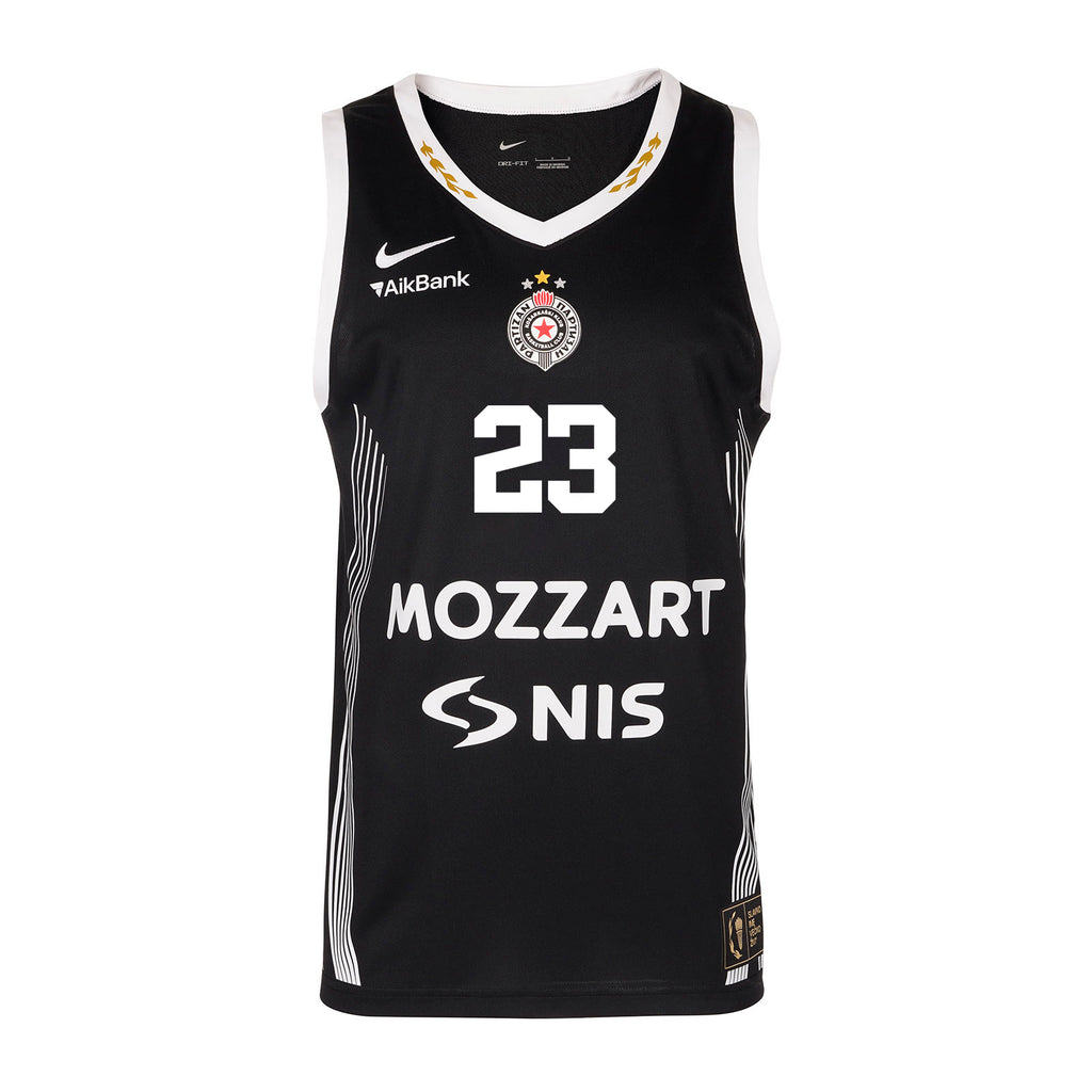 Dres "KK Partizan 2025/26" JEKIRI, crni