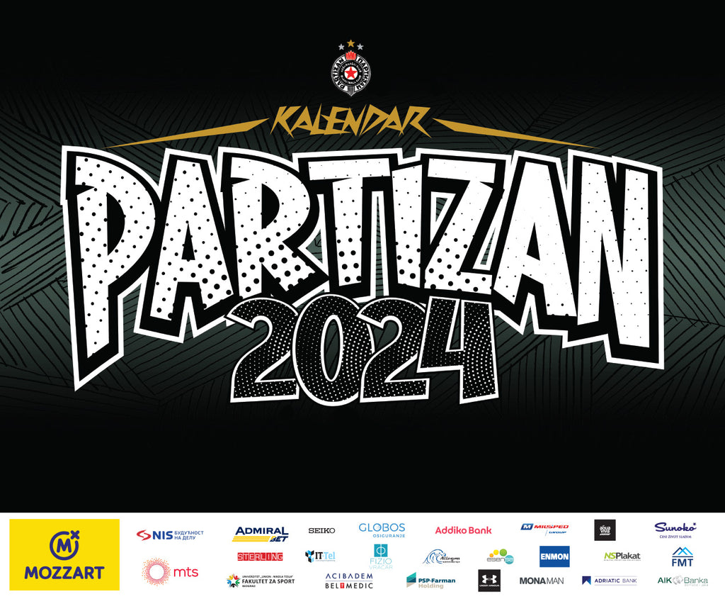 Kalendar "KK Partizan 2024"