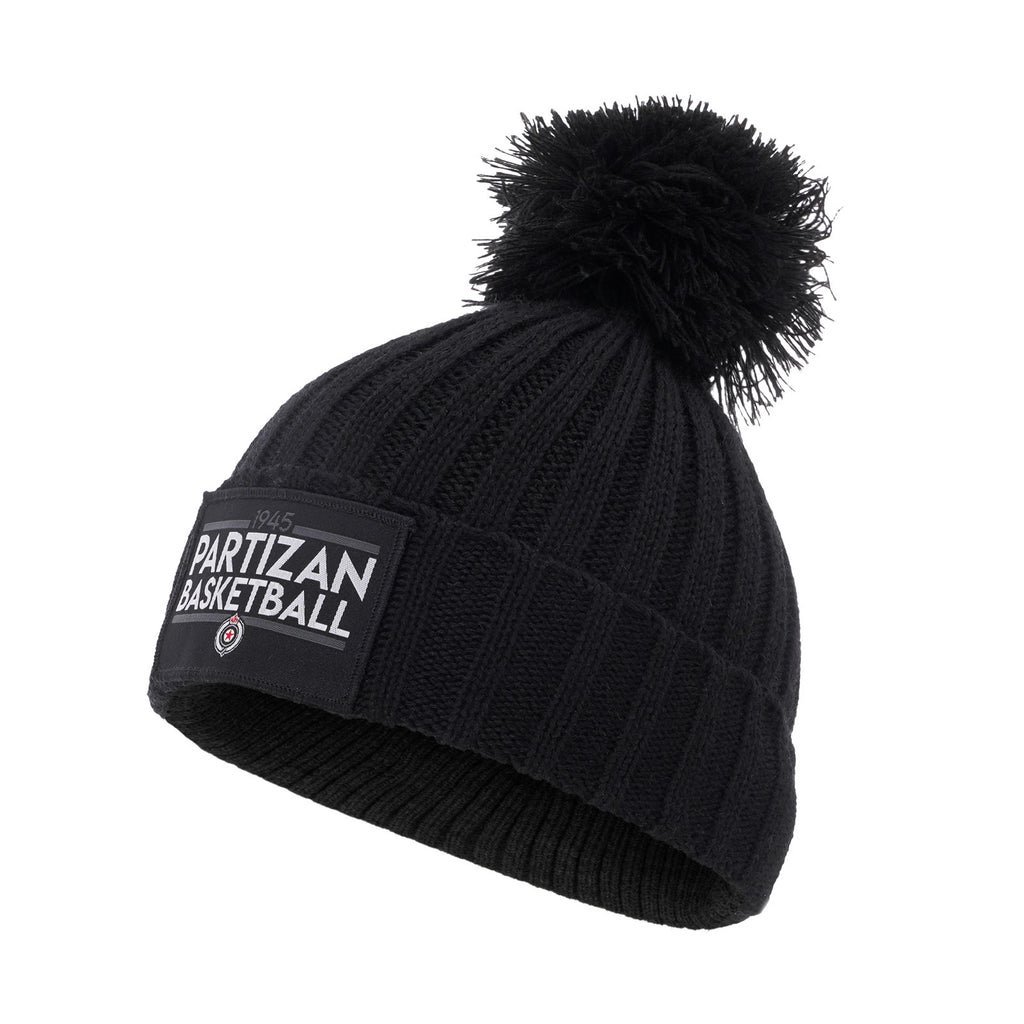 "Partizan Basketball" tassel cap, black