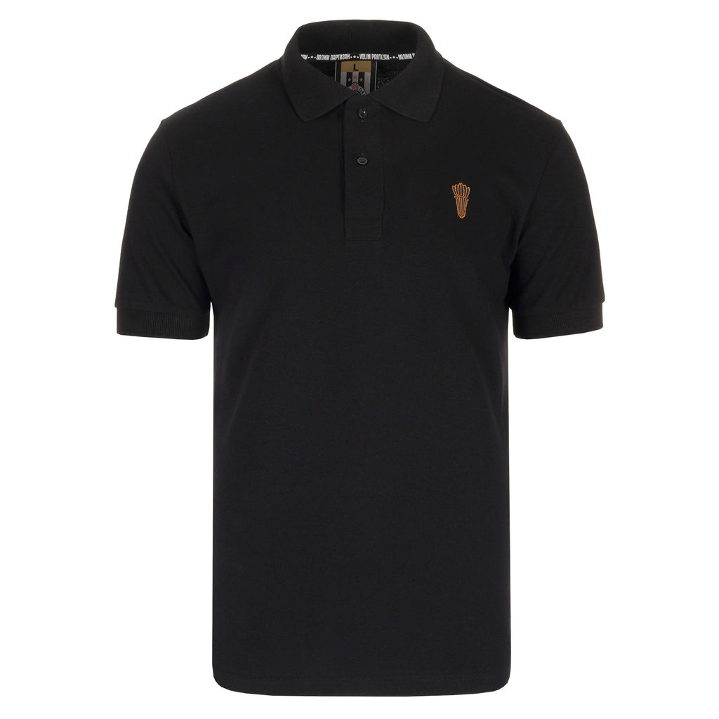 Majica polo "Slavno ime večno živi", crna
