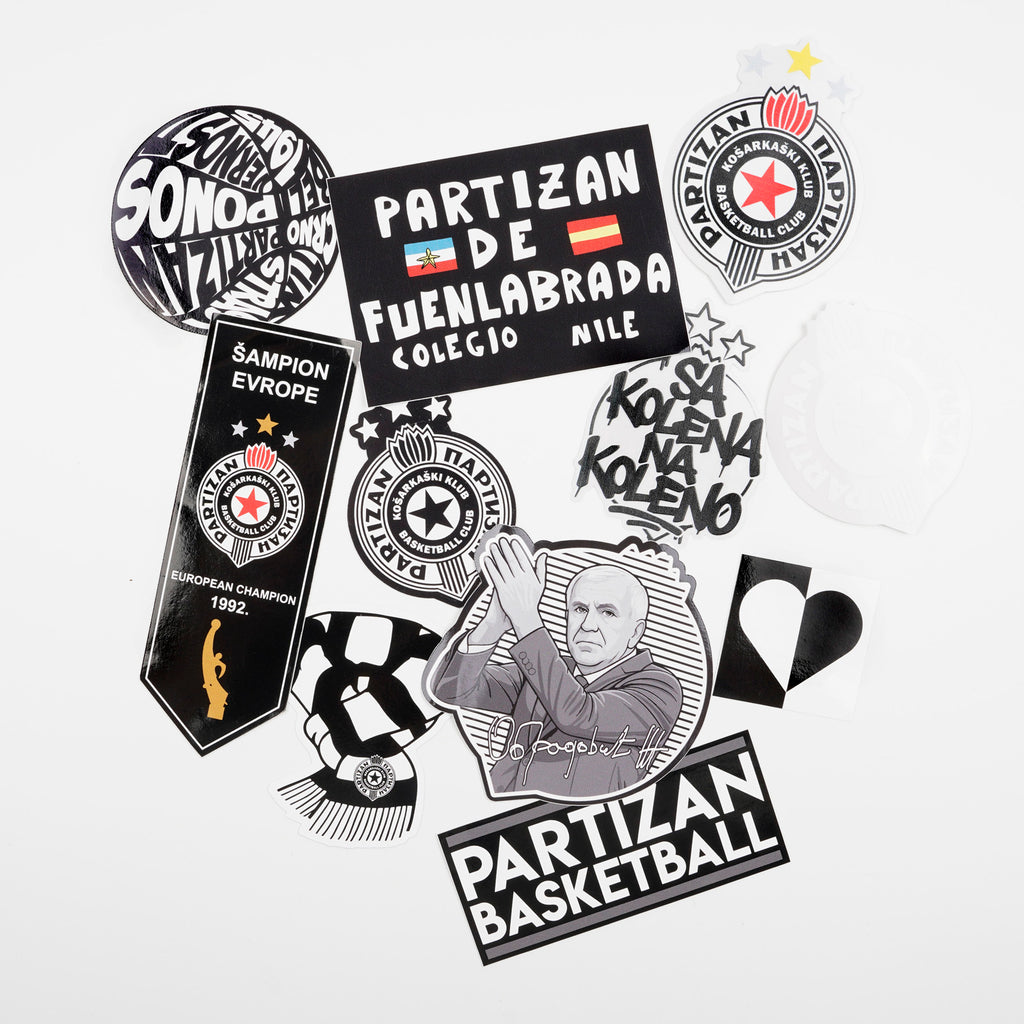 Sticker pack "KK Partizan"