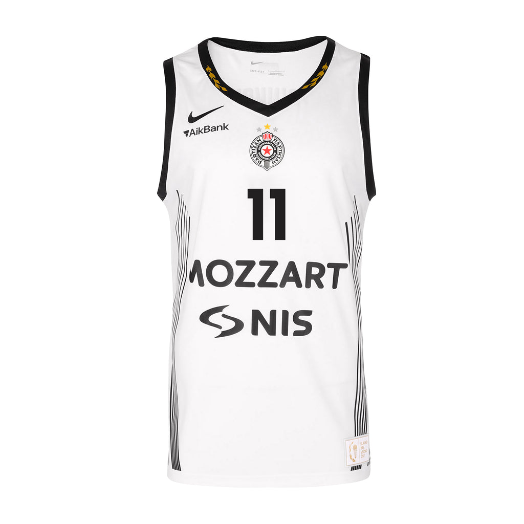 Dres "KK Partizan 2025/26" POKUŠEVSKI, beli