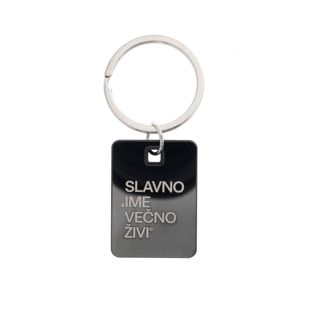 Privezak "Slavno ime večno živi", pločica