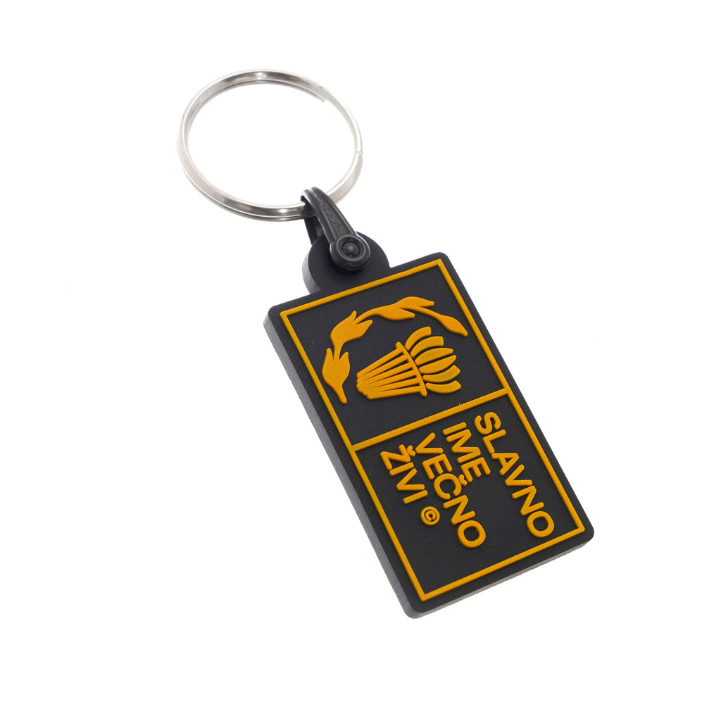 Privezak silikonski "Slavno ime večno živi"