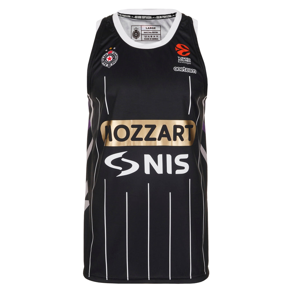 Replika dresa "KK Partizan 2024/25", crni