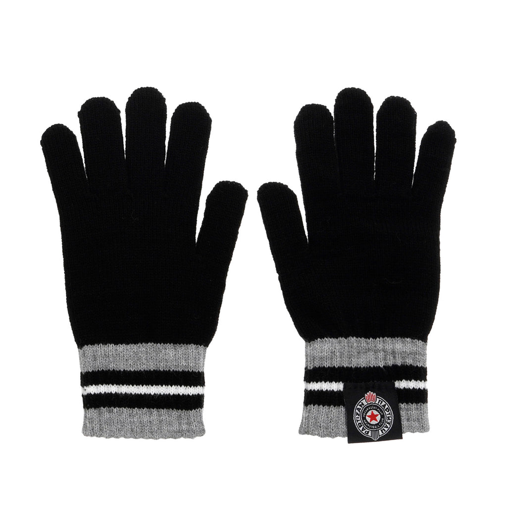 "Crest of the KKP" gloves, black and gray