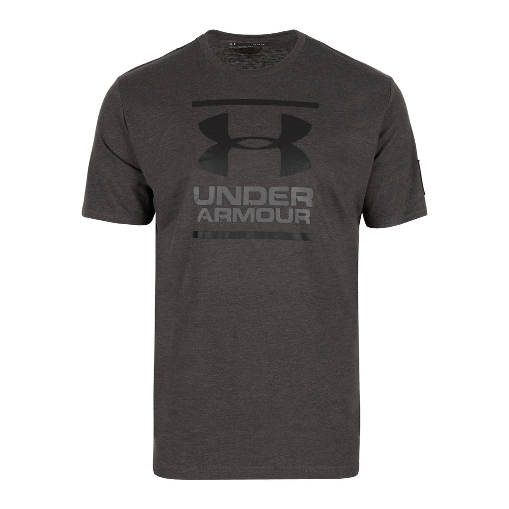 Under Armor short-sleeved shirt "UA logo and Part. Basket.", gray