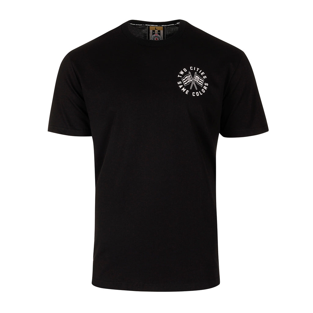 Majica kratkih rukava "PAOK - PARTIZAN", crna